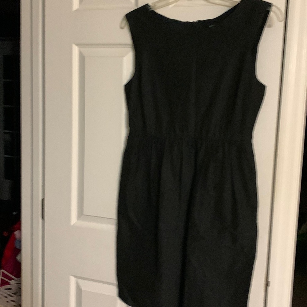 J Crew black dress